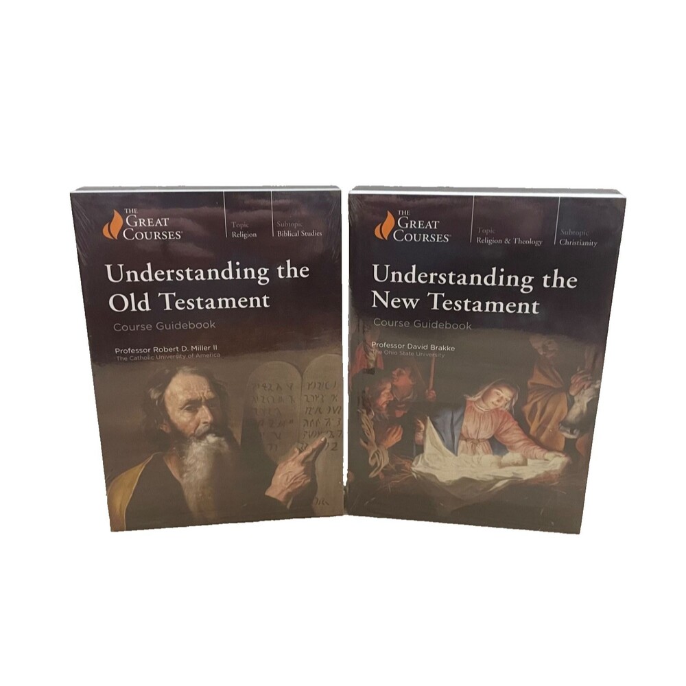 The Great Courses Guidebook Understanding the New & Old Testament 2 DVD Sealed